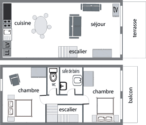plan chalet le mazot