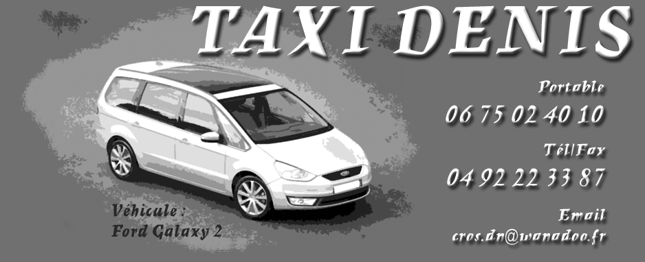 Taxi Denis - Brian�on - Serre Chevalier