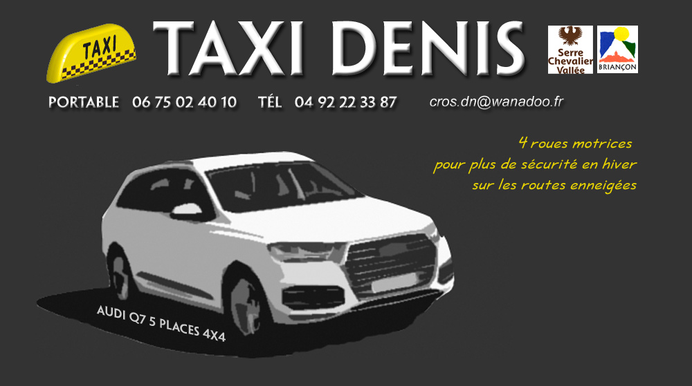 Taxi Denis - Brianon - Serre Chevalier